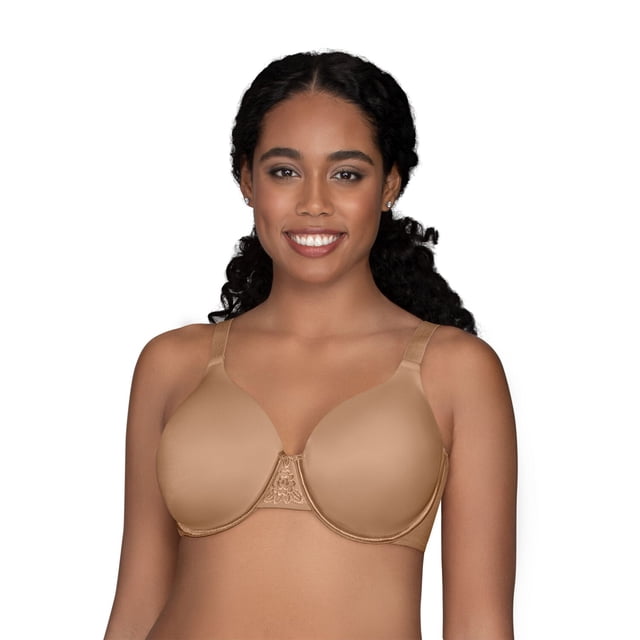Vanity Fair Womens Beauty Back Full Figure Underwire Bra, 36DD, Totally Tan