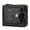 Black, variant on BULLCAPTAIN Genuine Leather Bifold Zipper Wallet for Men RFID Travel Purse Pouch Gift