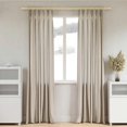 thumbnail image 5 of 2 Pack Gold Curtain Rods for Windows 66 to 120 Inch, 1 Inch Adjustable Heavy Duty Easy Install Curtain Rods Set for Outdoor, Patio, Farmhouse, Bedroom, Living Room (Gold,30"-120",2 Pack), 5 of 5