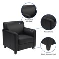 thumbnail image 2 of HERCULES Diplomat Series Black Leather Chair, 2 of 9