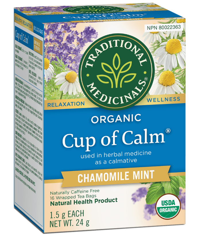 Traditional Medicinals - Organic Cup Of Calm Tea- 16 Tea Bags