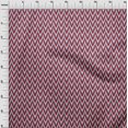 thumbnail image 3 of oneOone Tissu Popeline de Coton Chevron Ikat Imprimé 1 Yard 42 Pouces de Large, 3 of 4