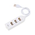 thumbnail image 1 of Graflsoa 4-Port USB 2.0 Hub with 44cm Cable, High-Speed 480Mbps Data Transfer, Compact Design, Plug-and-Play, Compatible with Windows & Mac, Available in Black or White., 1 of 6
