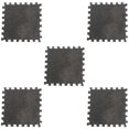 thumbnail image 3 of 5Pcs 11.81Inch Square Puzzle Polyester Velvet Carpet in 14 Colors, 3 of 9