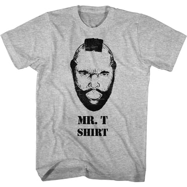 Mr. T T-Shirt Gris Chiné pour Adulte 2TG
