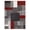 Red, variant on BY COCOON 2'6''x8' Runner Rug| Kitchen Runner Washable Rug Hallway Runner Runners Rugs for Hallway Non Slip (80 Cm x 244 Cm Grey Rug)