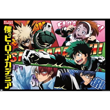 My Hero Academia: Season 1 - Group Artwork A-5 Wall Poster, 22.375" x 34"