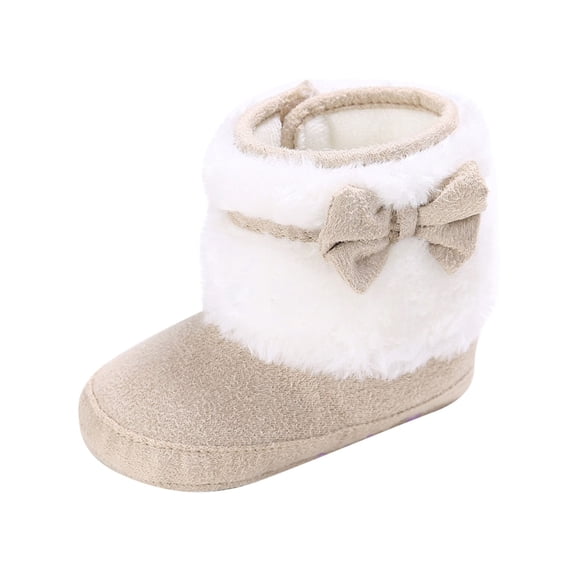 Funicet Baby Boots 12-18 Months,Childrens Baby Boots Cotton Shoes Keep Warm Avoid Slip