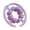 Purple, variant on Circular Leg Clamp Muscle Roller 360 Massage Roller for Indoor Home Use Portable Versatile Body Tension Reliever for Teens and Adults Lightweight Folding Design for Easy Transport and