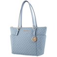 thumbnail image 1 of MICHAEL Michael Kors Jet Set Item East/West Top Zip Tote (PALE BLUE, One Size), 1 of 3