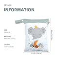 thumbnail image 3 of Bag For Daycare Change Of Clothes Washable With Zipper Customizable With Name For Kindergarten Beach Sports, 3 of 7
