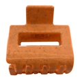 thumbnail image 1 of French Hair Claw Clip Retro Solid Color Rectangle Hair Clamp Hollow Hair Claw, 1 of 10