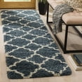 thumbnail image 1 of Safavieh Hudson Jaye Geometric Shag Area Rug, 1 of 7