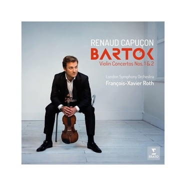 CAPUCON RENAUD BARTOK: CONCERTOS pour Violon NOS. 1 & 2 Disques Compacts