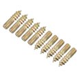 thumbnail image 1 of Unique Bargains M4x16mm Hanger Bolts, 24 Pack Double Ended Thread Dowel Screws, 1 of 5