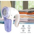 thumbnail image 4 of Lint Remover for Clothes Electric Fabric Shaver Portable Sweater Lint Remover Fuzz Pills Clothing Remover Sweater Shaver Removing Machine Remove Clothes Fuzz, Lint Balls, Pills, Bobbles(US Plug), 4 of 8