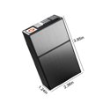 thumbnail image 3 of My Orders My Orders Cigarettes Lighter Cigarettes Case, Windproof Flameless Usb Rechargeable Lighter for Home Kitchen Cigarettes Lighter Cigarettes Case, 3 of 6