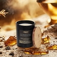 thumbnail image 4 of Orient 16OZ OUD WOOD & AMBER Soy Wax Blended Scented Candle, 2 mèche de coton, 4 of 4