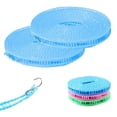 thumbnail image 4 of Liquidation! Corde à Linge Coupe-Vent Antidérapante Corde à Linge Portable Nylon Coupe-Vent Ajustable Corde à Linge Antidérapante Corde à Linge Rétractable pour Intérieur Extérieur Voyage Camping Taille Unique Multicolore, 4 of 9