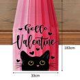 thumbnail image 4 of Valentine's Day Decorations Valentine's Day Heart Print Table Flags Party Table Kitchen Mats, 4 of 5