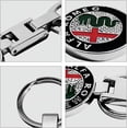 thumbnail image 3 of Porte-clés Logo de Voiture pour Alfa Romeo Porte-Clés Pendentif Emblème pour Femmes Hommes, 3 of 5