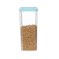 thumbnail image 2 of Cereal Containers Storagefood Storage Container with Lids Tall Airtight Food Storage Jar Plastic Food Storage Container Kitchen Pantry Containers for Cereal Flour and Sugar, 2 of 2