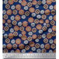 thumbnail image 1 of Soimoi Rayon Fabric Flower Artistic Print Fabric by The Yard 42 Inch Wide, 1 of 3