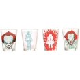 thumbnail image 1 of IT Pennywise & Quotes 4 Piece 1.5oz Mini Glass Set, 1 of 2