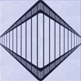 thumbnail image 1 of Ahgly Tapis d'Intérieur Lavable en Machine Carré Lavande Bleu, 5 Pieds Carré, 1 of 7