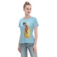 thumbnail image 4 of Women's Basic Short Sleeve T-Shirt Dragon Ball Wukong, 4 of 6