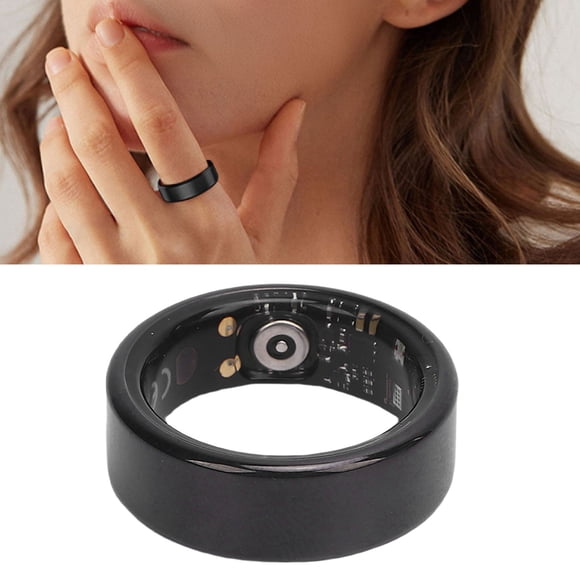Smart Health Ring Stainless Steel IP68 Waterproofing Multiple Modes Fitness Tracker Ring for Sports