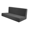 thumbnail image 4 of jinwen 4 Pieces RV Seat Covers Soft Bench Covers Camper Cushion Covers for Trailers grey, 4 of 8