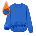 thumbnail image 4 of QIPOPIQ Chandail à Col Rond pour Homme à Manches Longues Décontracté Chaud en Molleton Chandail à Enfiler Liquidation, 4 of 9