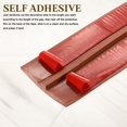 thumbnail image 4 of T-Molding Transition Strips, 3.28 ftx1.97" Vinyl Flooring Edging Trim, Walnut, 4 of 7