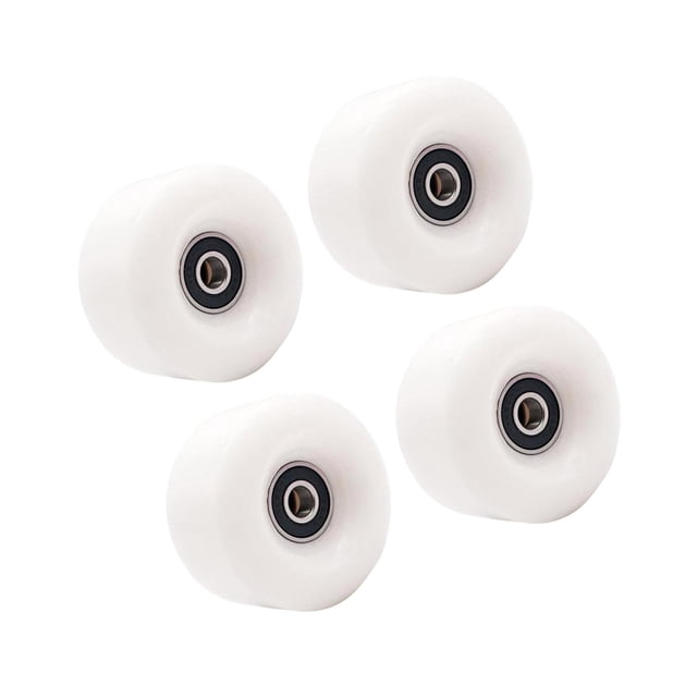 fastboy Roue de Patin en Ligne en PU Haute Performance Résistante à l'Usure 58mm 82A Remplacement Blanc 58x58x32mm 1Ensemble