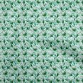 thumbnail image 1 of oneOone Viscose Chiffon Green Fabric Floral Craft Projects Decor Fabric Printed By The Yard 42 Inch Wide, 1 of 4
