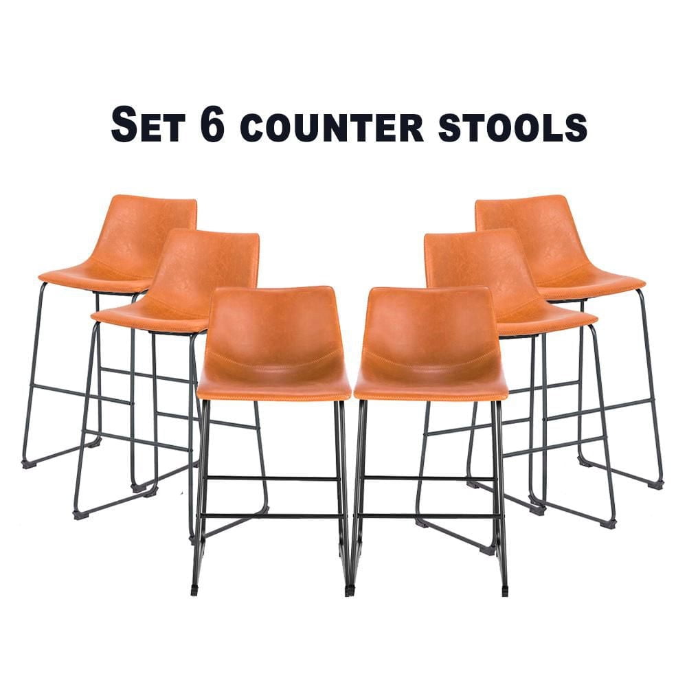 Ensemble de 6 tabourets de comptoir de la collection Heavenly