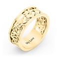 thumbnail image 5 of Men's Celtic Claddagh Band Ring, 5 of 5