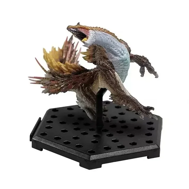 Genuine Scale Model Monster Hunter Rise of Dawn Series Male VALSTRAX Rathalos Nargacuga Velkhana Action Figure Toys,W