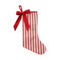 thumbnail image 1 of Holiday time Stripe Stocking,21 inch,red colour, 1 of 4