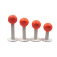 thumbnail image 2 of A99 Golf Rubber Golf Tee White 4pcs with Different Size, 2 of 8