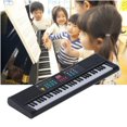 thumbnail image 2 of HLONK Electric Piano Instrument Keyboard Piano Instrument 61 Keys Electric Digital Multifunctional with Microphone MQ6186, 2 of 6