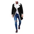 thumbnail image 2 of EGNMCR Jackets for Men Men Winter Warm Turndown Neck Softshell for Windproof Soft Coat Jacket, 2 of 6