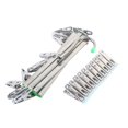 thumbnail image 4 of Darkroom Film Negative Drying Hanging Rack Frame Foldable Hanger Windproof 10 Clips for 35mm 120 4x5'' Film, 4 of 4