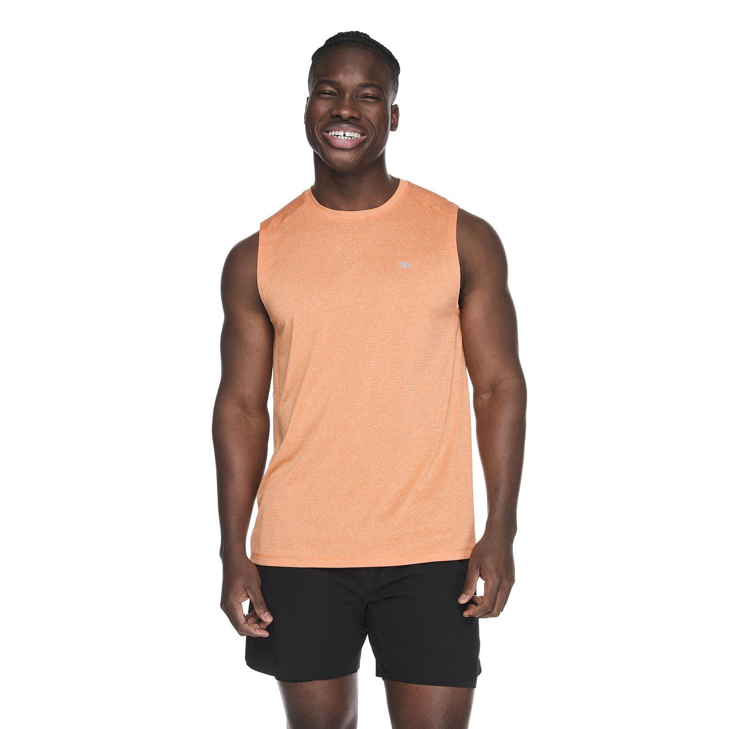 Athletic Works Men's Grid Mesh Muscle Tank