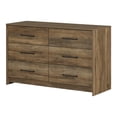 thumbnail image 2 of South Shore Londen 6-Drawer Dresser for Adult, in Natural Mango, 2 of 12