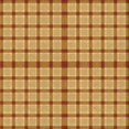 thumbnail image 1 of Ahgly Company Tapis d'Intérieur Lavable à la Machine, Carré, Transitionnel, Orange, Tapis de Zone, 5 Pieds Carré, 1 of 7