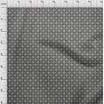 thumbnail image 4 of oneOone Polyester Spandex Black Fabric Geometric Tile Sewing Material Print Fabric By The Yard 56 Inch Wide, 4 of 4