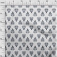 thumbnail image 2 of oneOone Cotton Poplin Fabric Leaves & Floral Block Printed Craft Fabric BTY 42 Inch Wide, 2 of 4