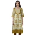 thumbnail image 1 of Moomaya Bollywood Designer Kurti WoMen's Printed Knee Length Kurta Tunic Tops, 1 of 6